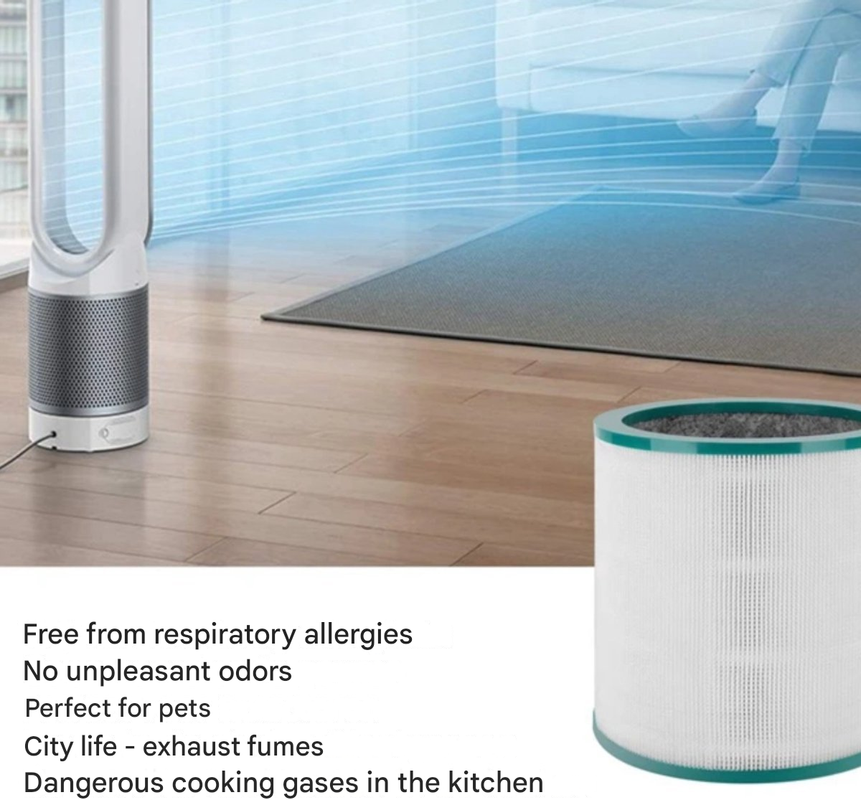 2 filtry HEPA/węglowe kompatybilne z oczyszczaczami powietrza Dyson Pure Cool i Pure Cool me TP01, TP02, TP03, BP01 i AM11 - TP00 - 4
