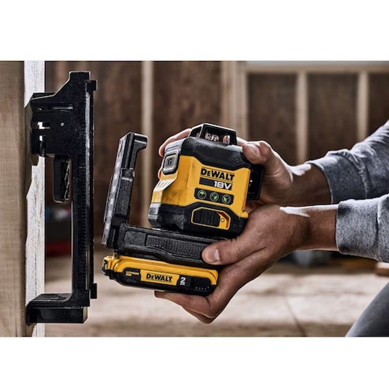 Batteria DeWALT laser multi-linea DCLE34031N, 3x360°, verde, 18V senza batteria e caricabatterie - 2