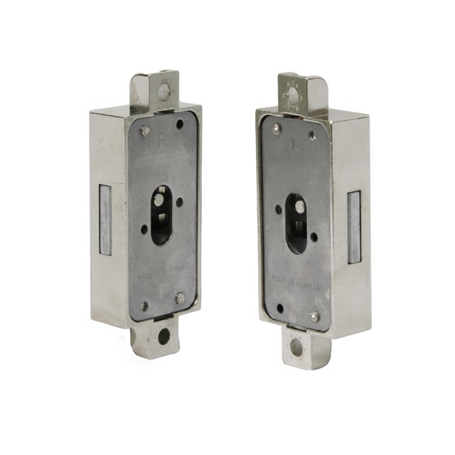 Serrure espagnolette zamac - Décor : Nickelé - Sens : Gauche - LEHMANN