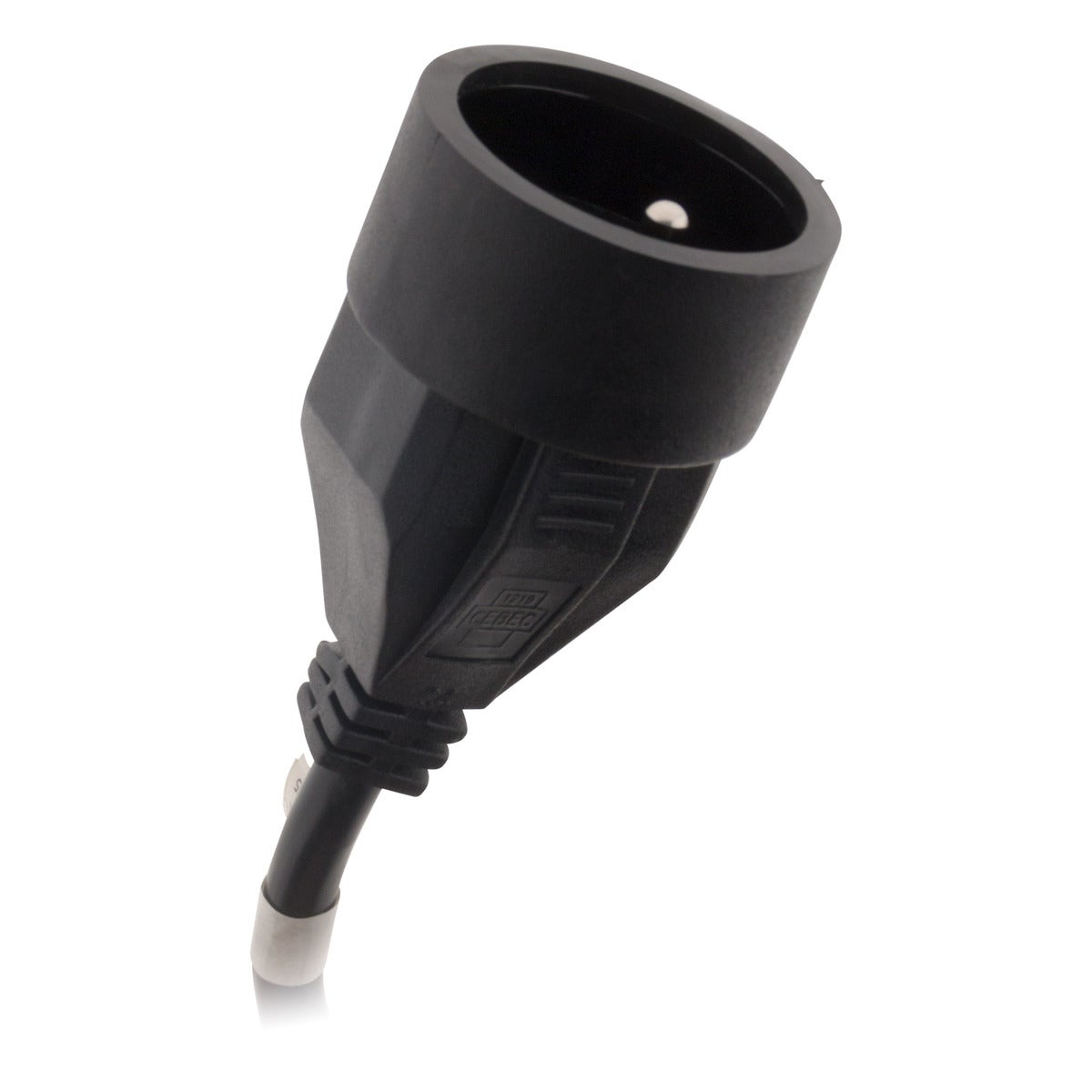 Prolongateur 16A 2P+T HO5VV-F 3G1,5mm² - noir 10m - Zenitech - 3