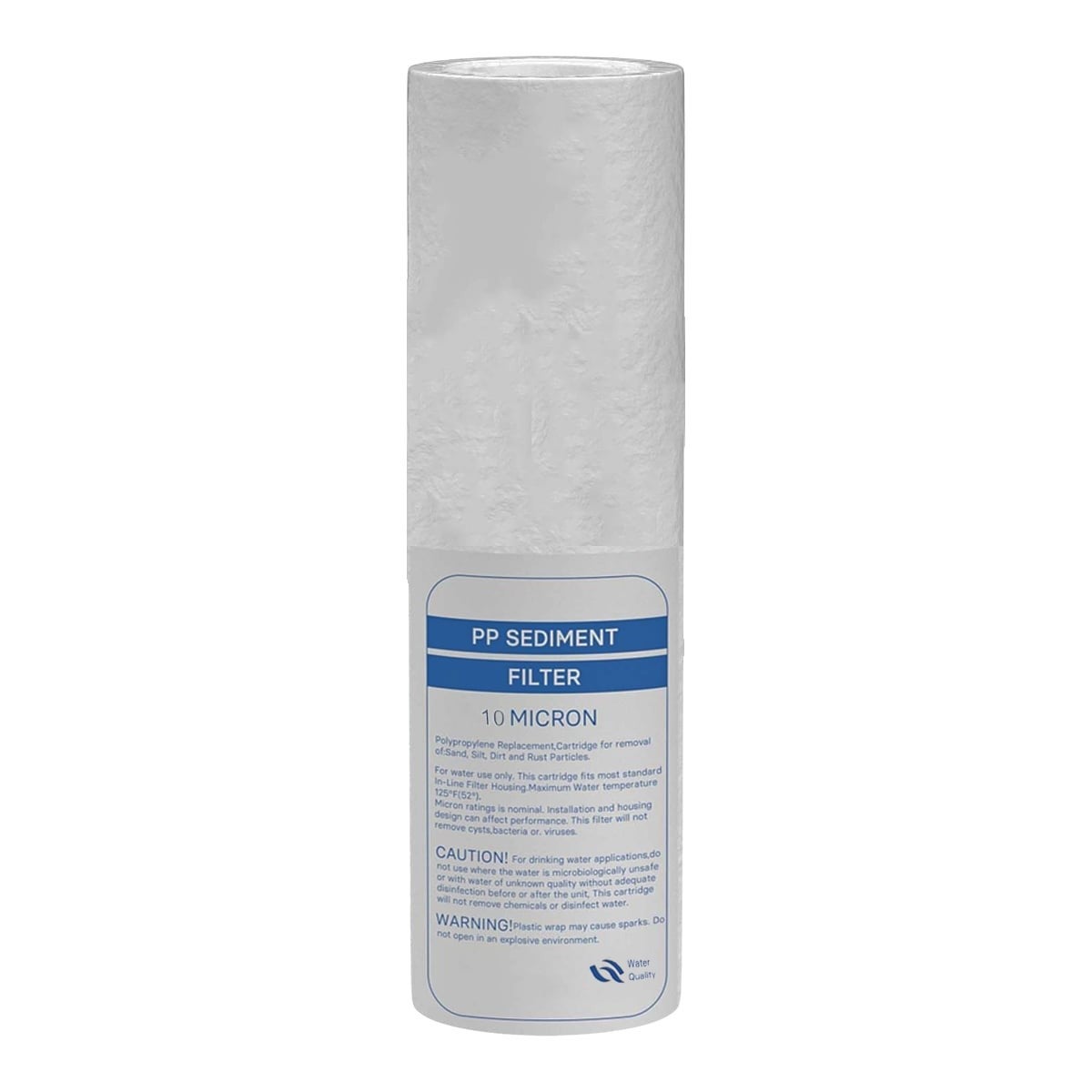 Pack Filtration Eau Double Porte Filtre + 3 Filtres Sédiment 10µ + 3 Filtres Charbon 5µ
