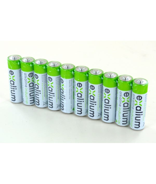 10 Piles LR06 AA 1.5V Alcalines EXALIUM - 4