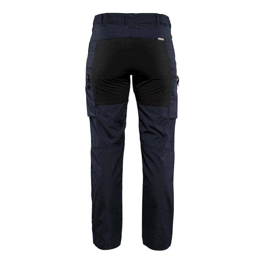Pantalon de travail services stretch femme Blaklader polycoton Marine Foncé / Noir 40 - 5