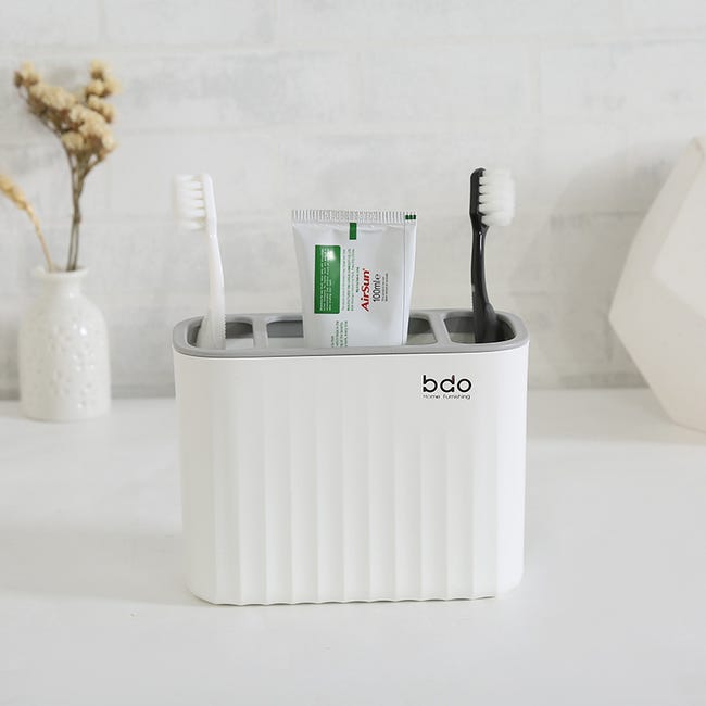 portaspazzolino da bagno 1 pz, portaspazzolini con fessure portaspazzolino da bagno 1 pz, portaspazzolini con fessure