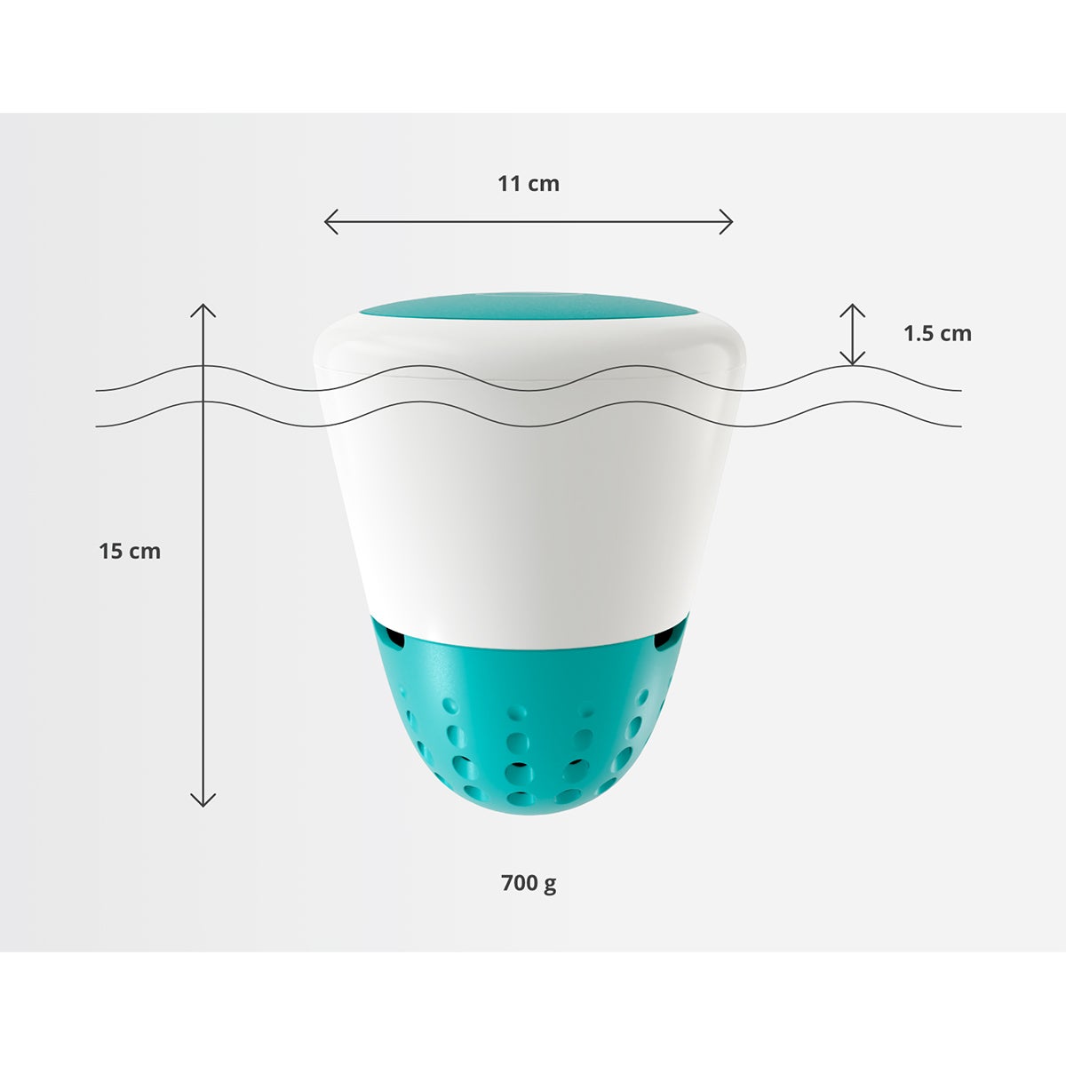 Analyseur d'eau connecté wifi + bluetooth - Ondilo ICO POOL V2 CL-BR - 6