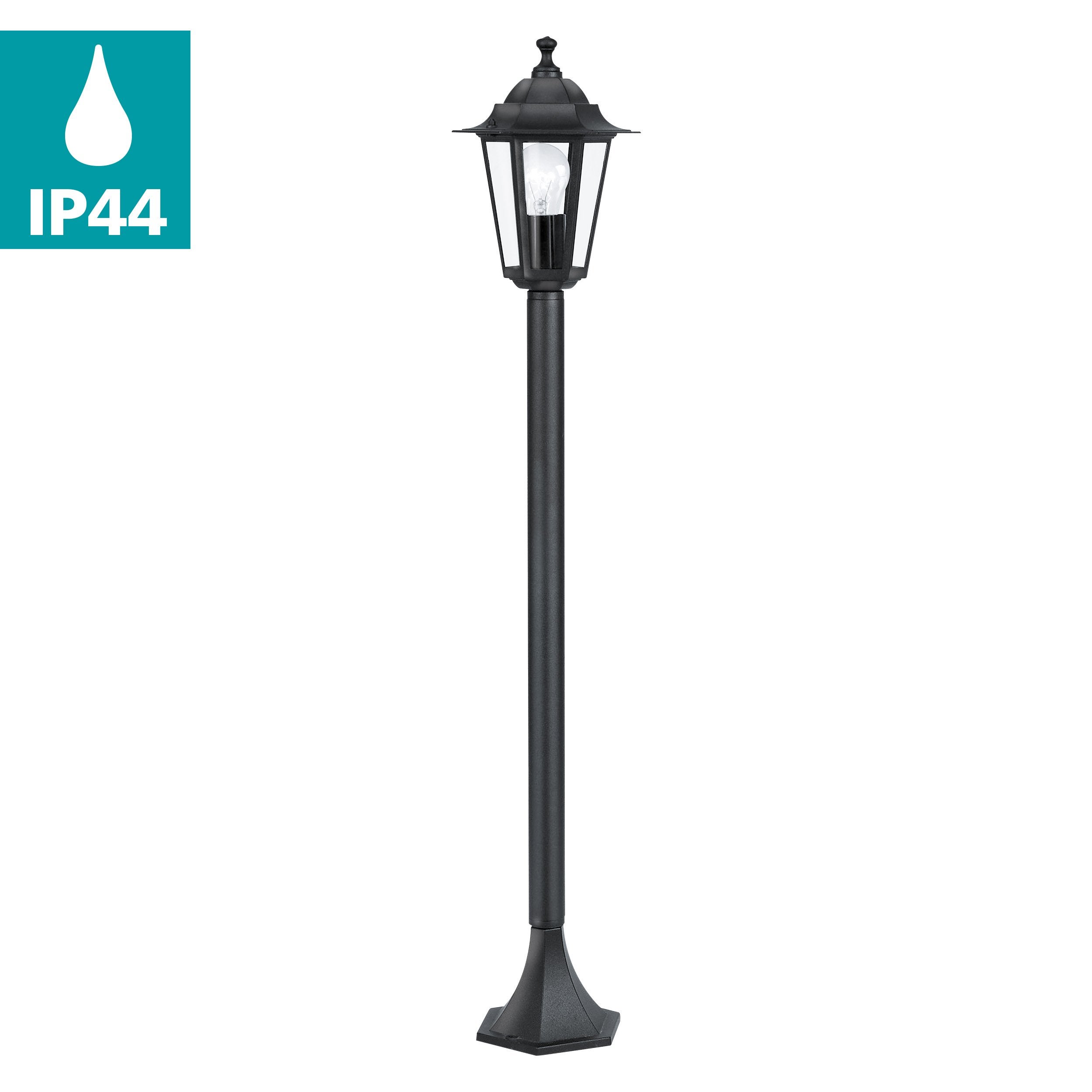 Laterna-borne D'extérieur Métal & Verre H100cm Noir Eglo - 4