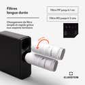 Osmoseur Inverse Klarstein 600 GPD - Filtration 5 étapes, 99.99% De Pureté, Sans Réservoir, Installation Facile Sous évier
