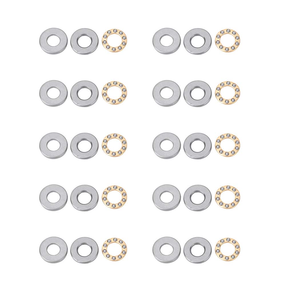 Butée à Billes Miniature Céramique 9x20x7mm – Type F9-20M/C, Précision Allemande, MaKu7, Pour Mécanique De Précision