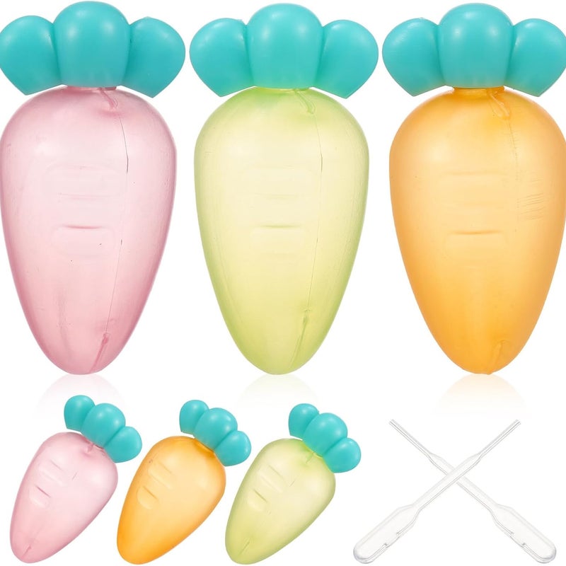 Zestaw 6 małych, przezroczystych plastikowych butelek na sos, butelek z dozownikiem do sosu sojowego i octu, miniaturowych, przenośnych