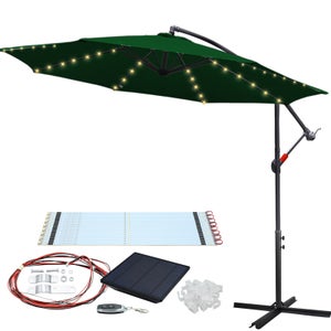 Embouts De Parapluie Noirs - Lot De 2 Capuchons De Réparation Pour Parasol & Parapluie - Protection Bout De Tige