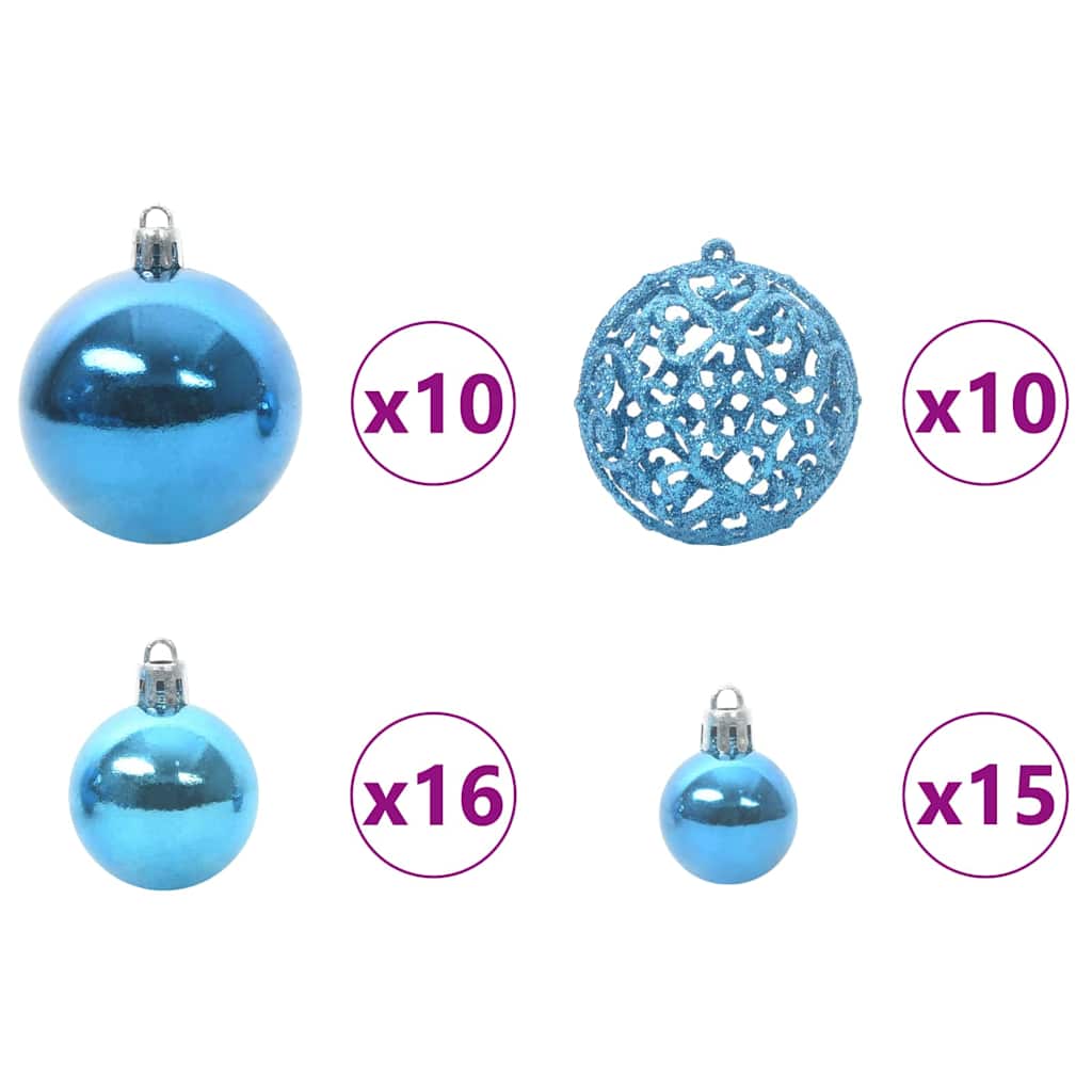 vidaXL Sapin de Noël artificiel avec 300 LED Vert 180 cm PE et PVC - 8