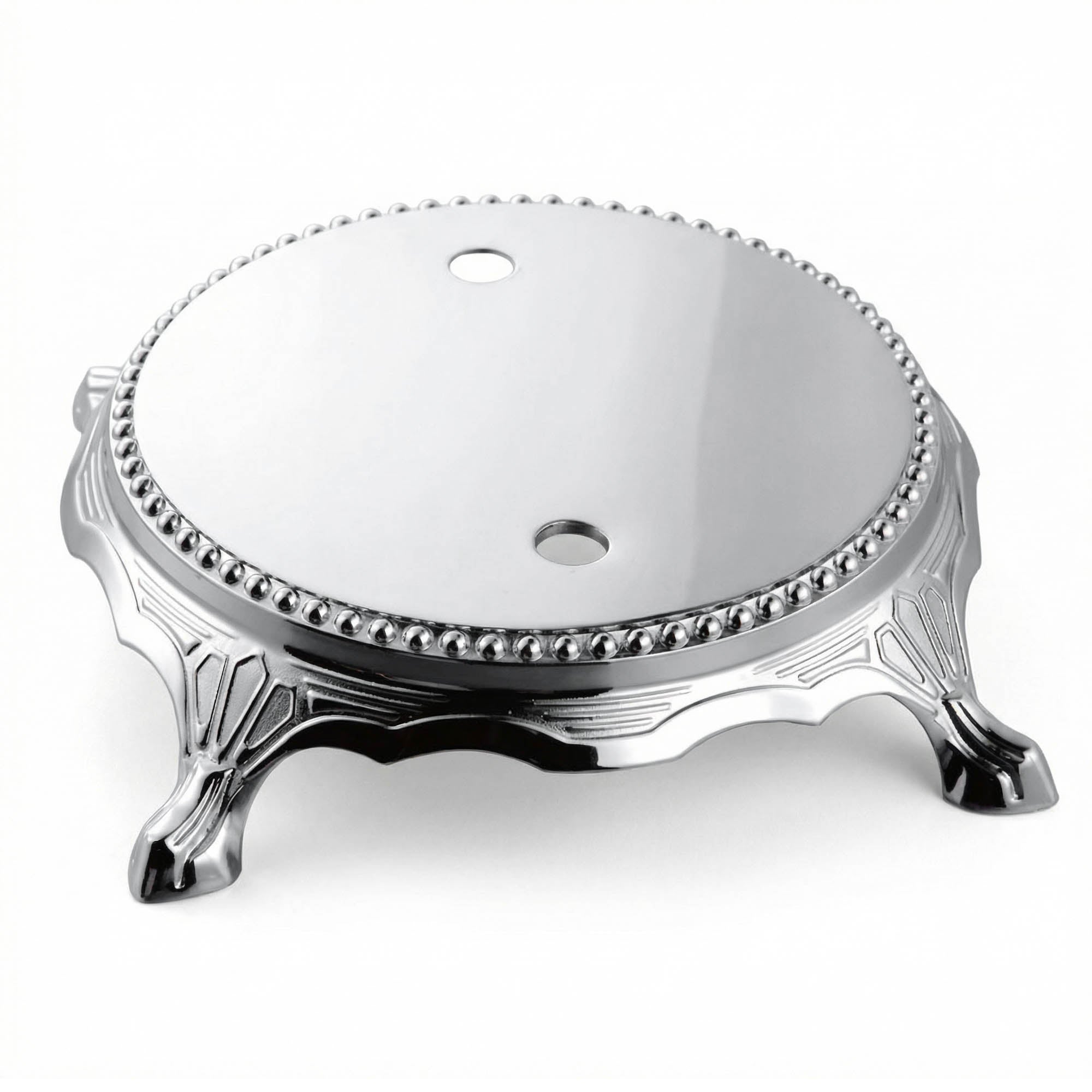 BERNSTEIN - Robinet de bain sur pied Robinet rond 1414 - Laition massif - Chrome - 4