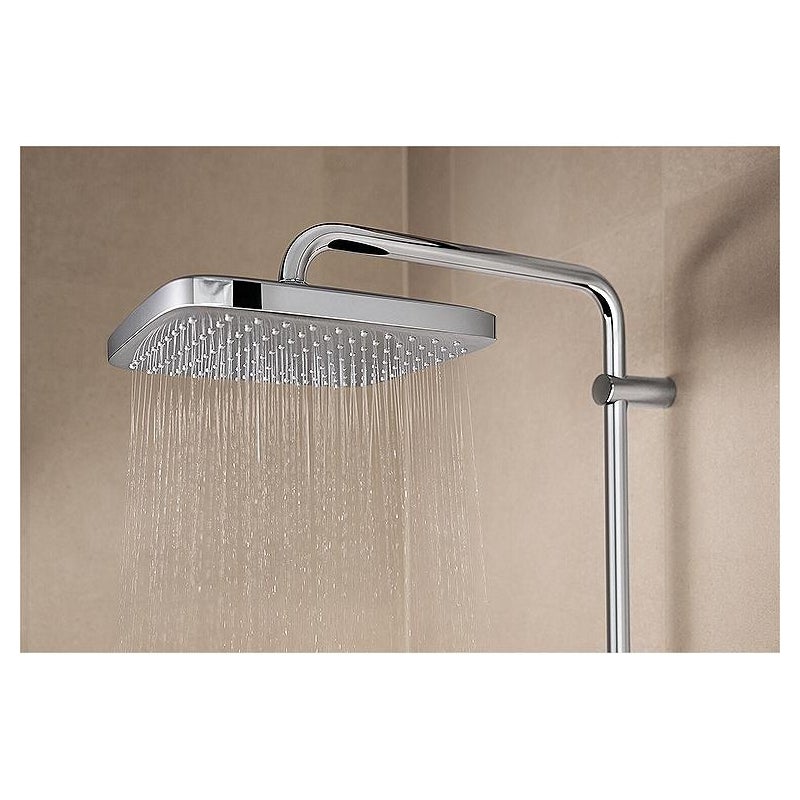Sistema de ducha termostática GROHE Tempesta Cube 250 con teleducha y rociador mural - 4
