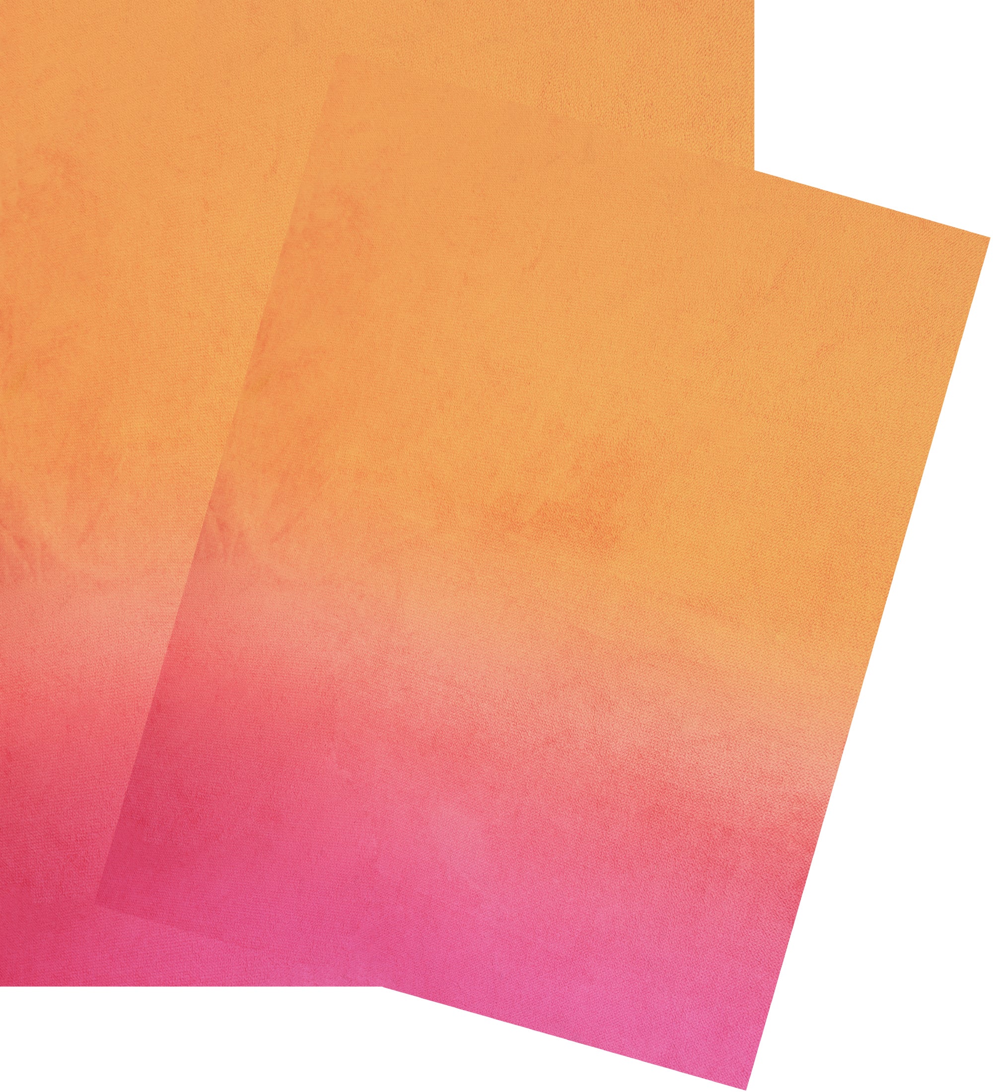 Dywan winylowy Turn Velvet Gradient Sunset 150x165 cm - antypoślizgowy dywan z PVC do kuchni lub salonu, zmywalny, nowoczesny styl