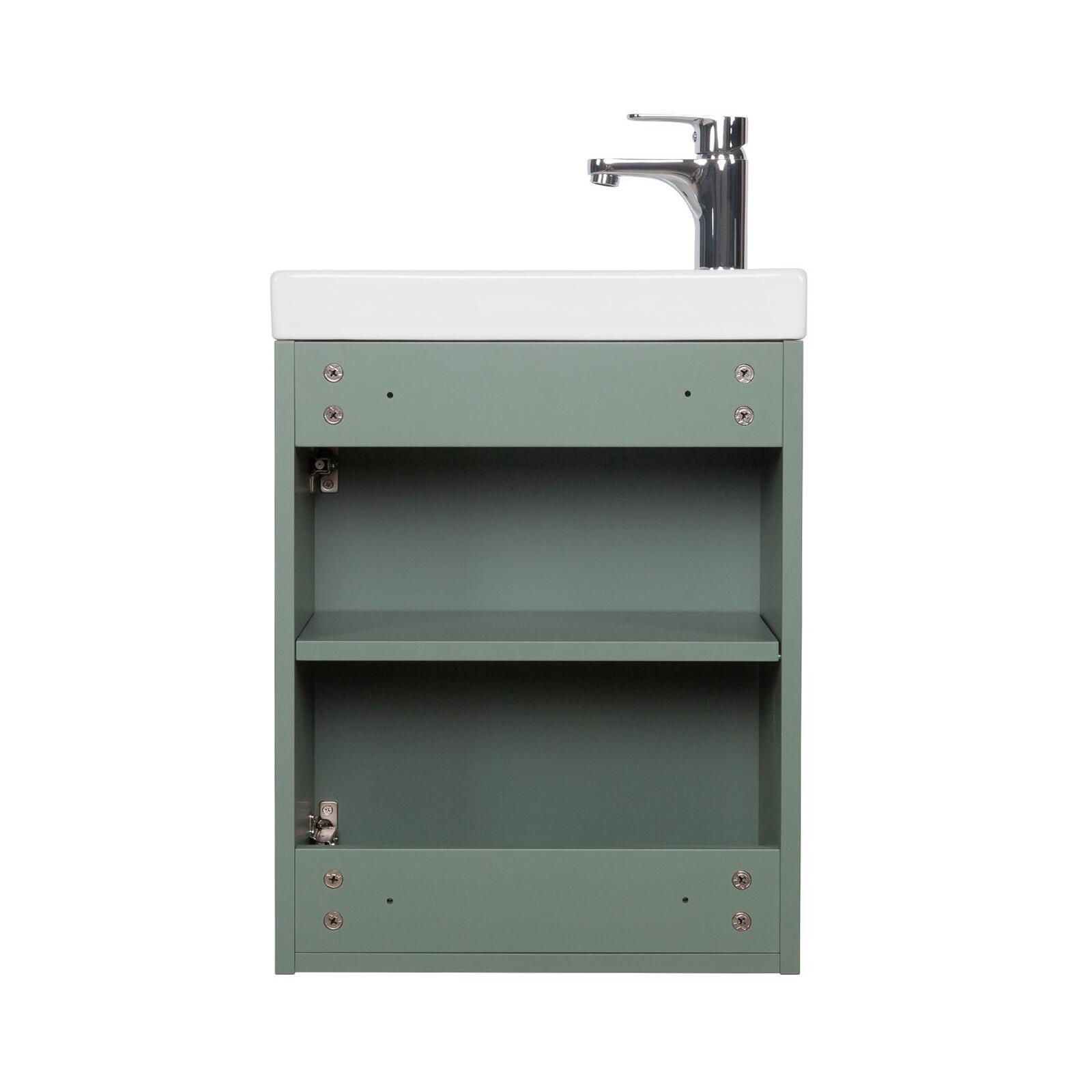 Meuble lave-mains LISA suspendu 41 cm - 5