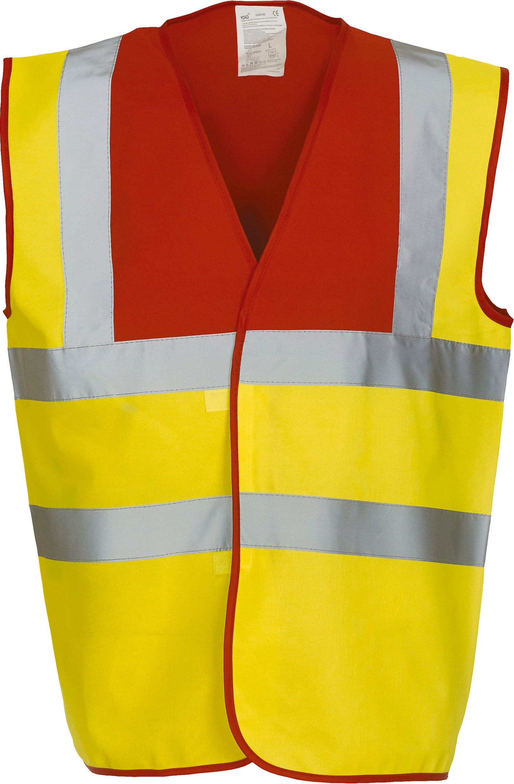 Gilet haute visibilité YOKO Vert Citron / Jaune L - 5