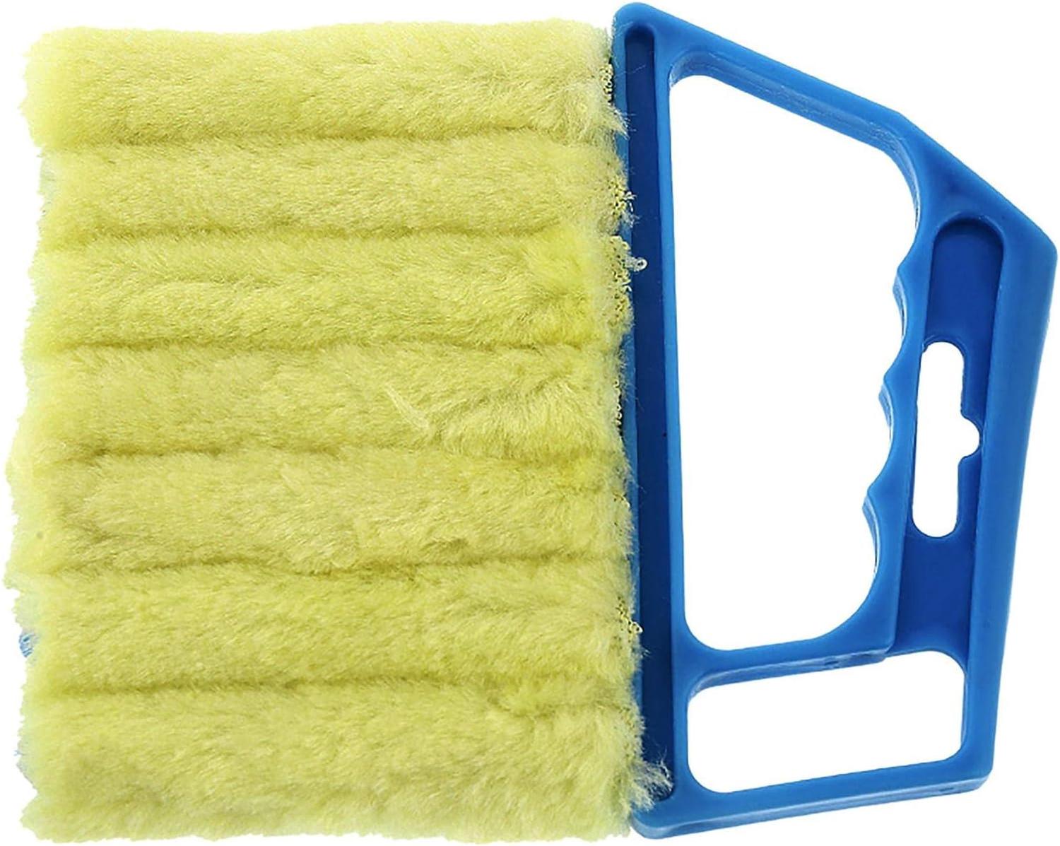 Nettoyeur de Stores, Brosse pour Store Vénitien à Lamelles, Convient au Nettoyage des Volets, des Ventilateurs et des Claviers d'ordinateur