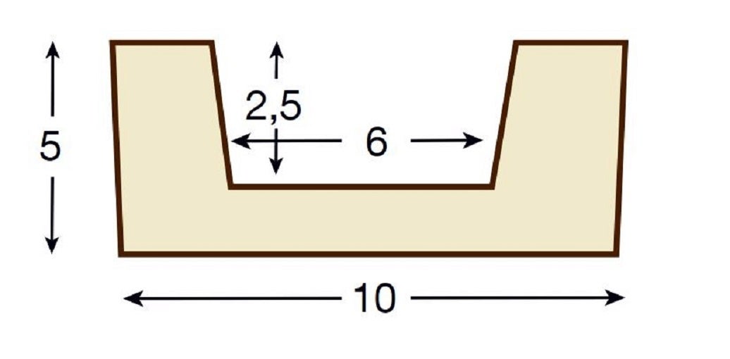 Viga Imitación Madera 10cm de ancho x 5cm de alto x 3m de largo color Nogal decorativa de poliuretano VU0006-N - 4
