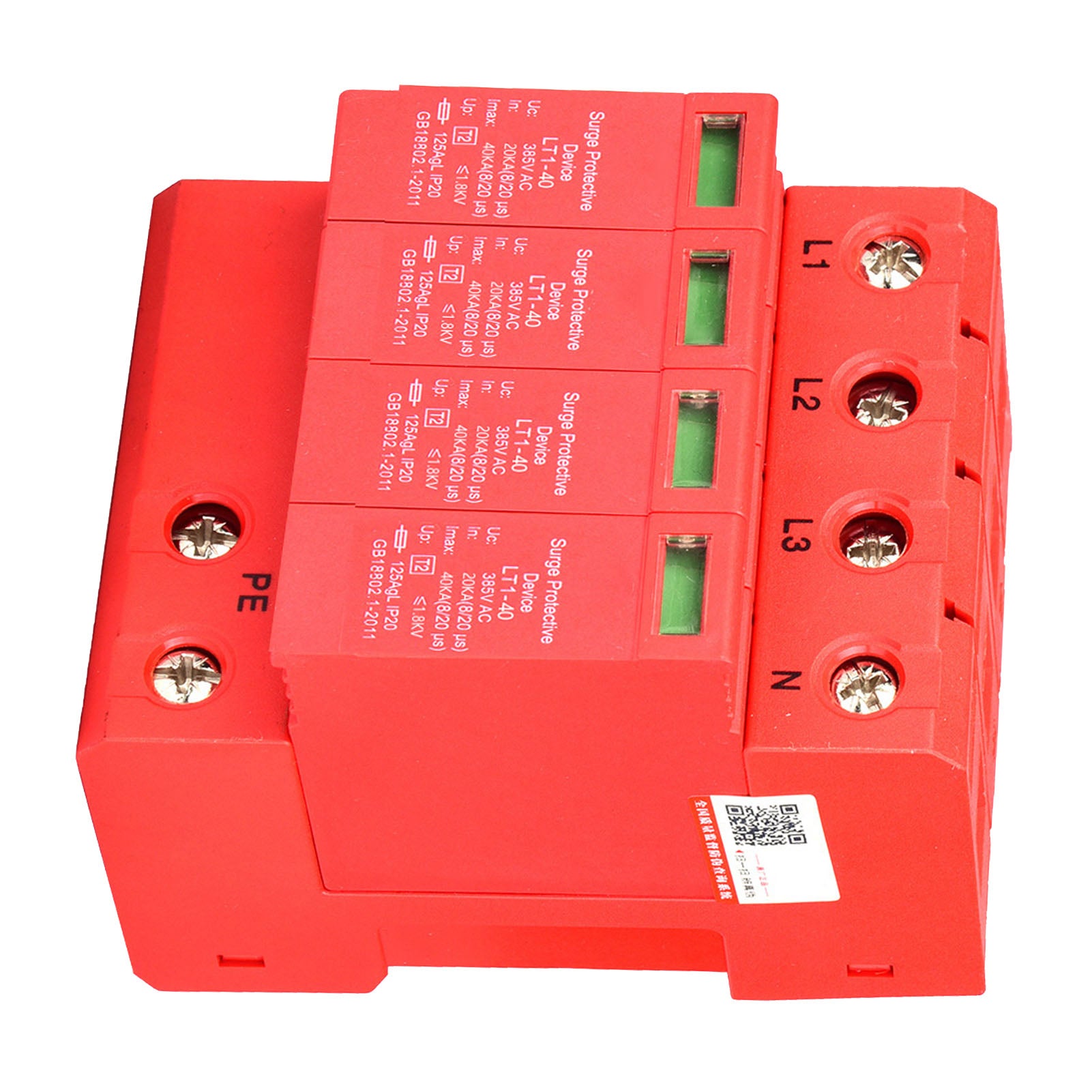 4p 40KA 385 V House Surge Protector Arrester Device a bassa tensione 20A - 2