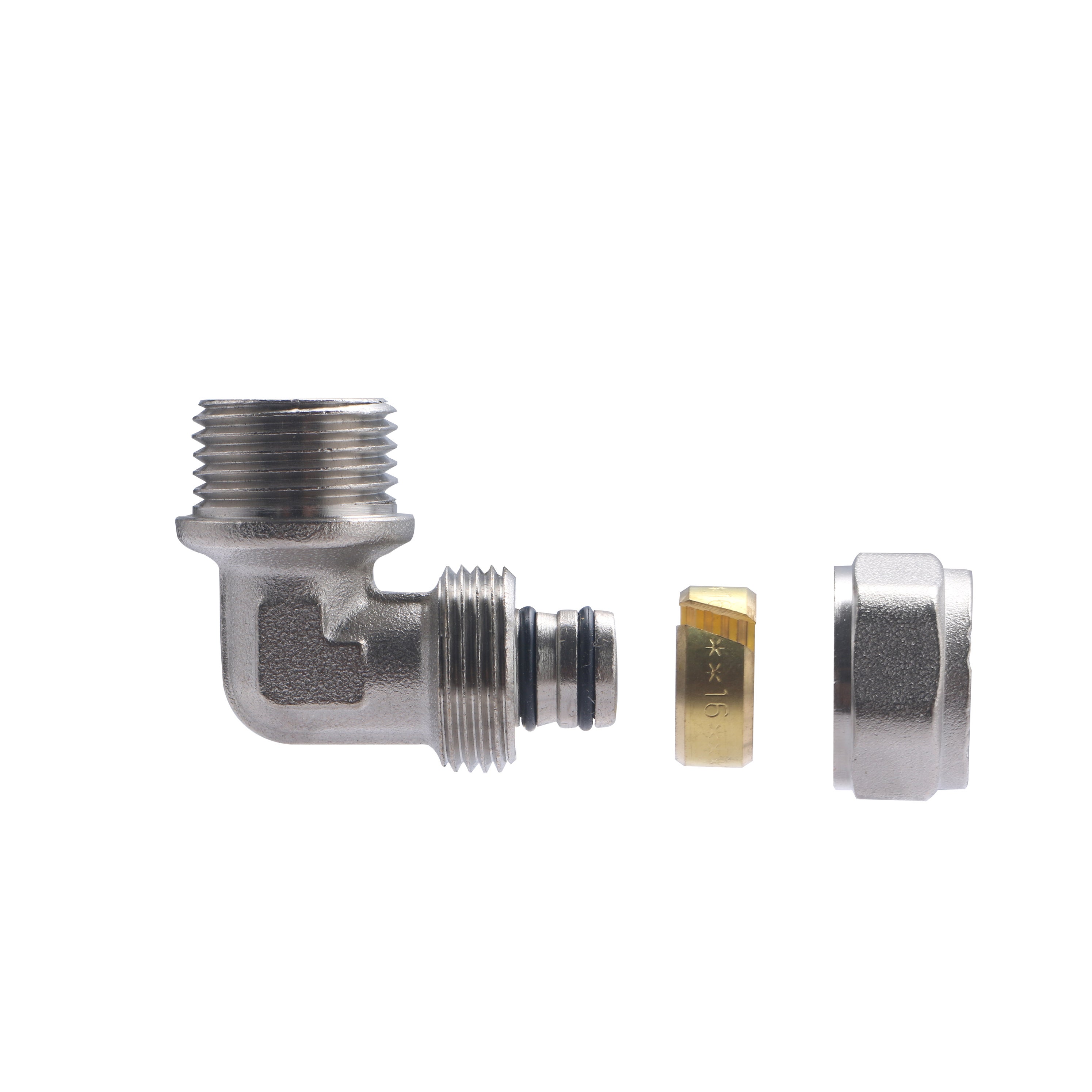 Raccord Multicouche à Compression (à Visser) Coude Ø16 - Mâle 15x21 NOYON & THIEBAULT - 5