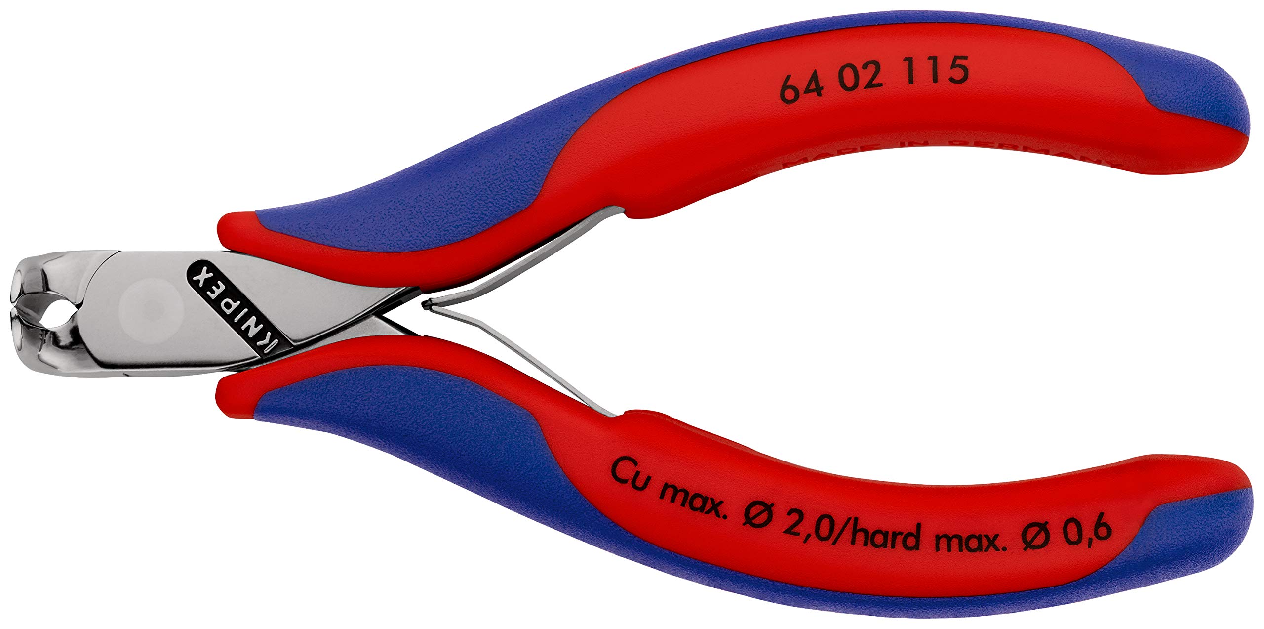 Pince Coupante De Précision Knipex 115 Mm Pour électronique - Tête Fine, Tranchants Laser - 64 02 115