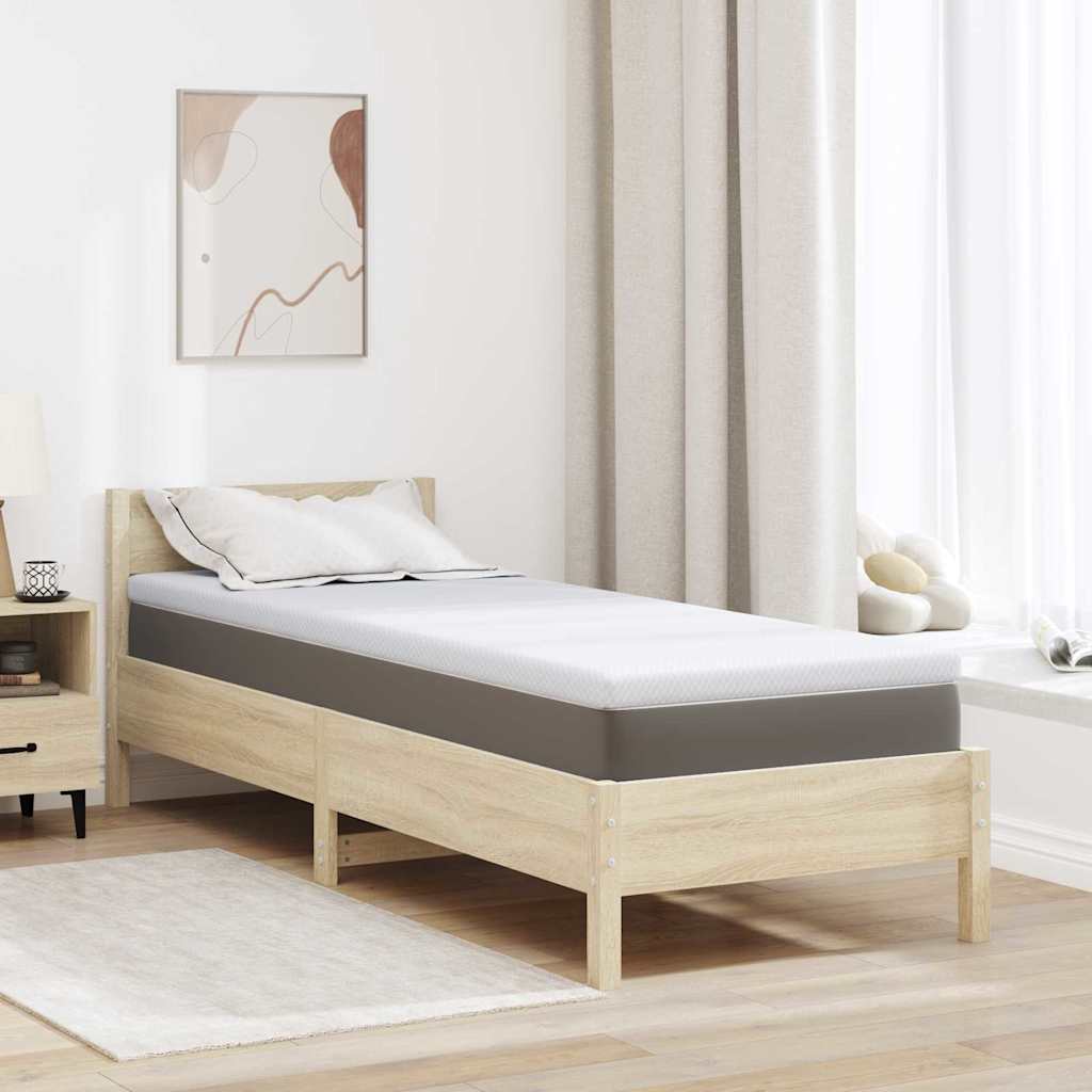 Nakładka na materac Biały 80 x 200 cm Tkanina jacquard vidaXL