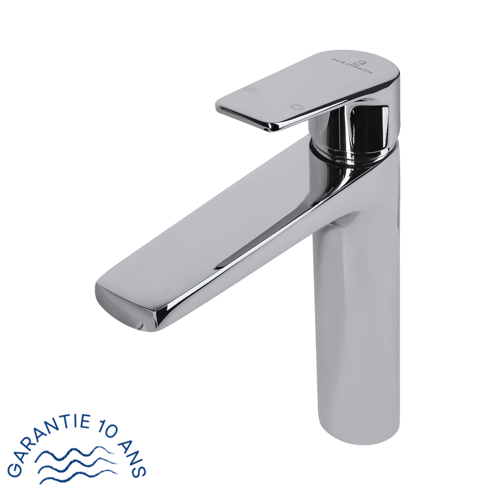 Grifo alto de lavabo Schwertz Co Lavabo Grifo Baño Cromo Incluye