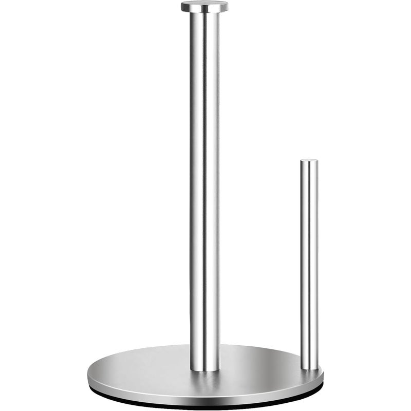 Uchwyt na papier toaletowy ze stali nierdzewnej, szlifowany 17*17*30 cm, 1 sztuka, do blatu roboczego, kuchni rustykalnej, odpowiedni do standardowych