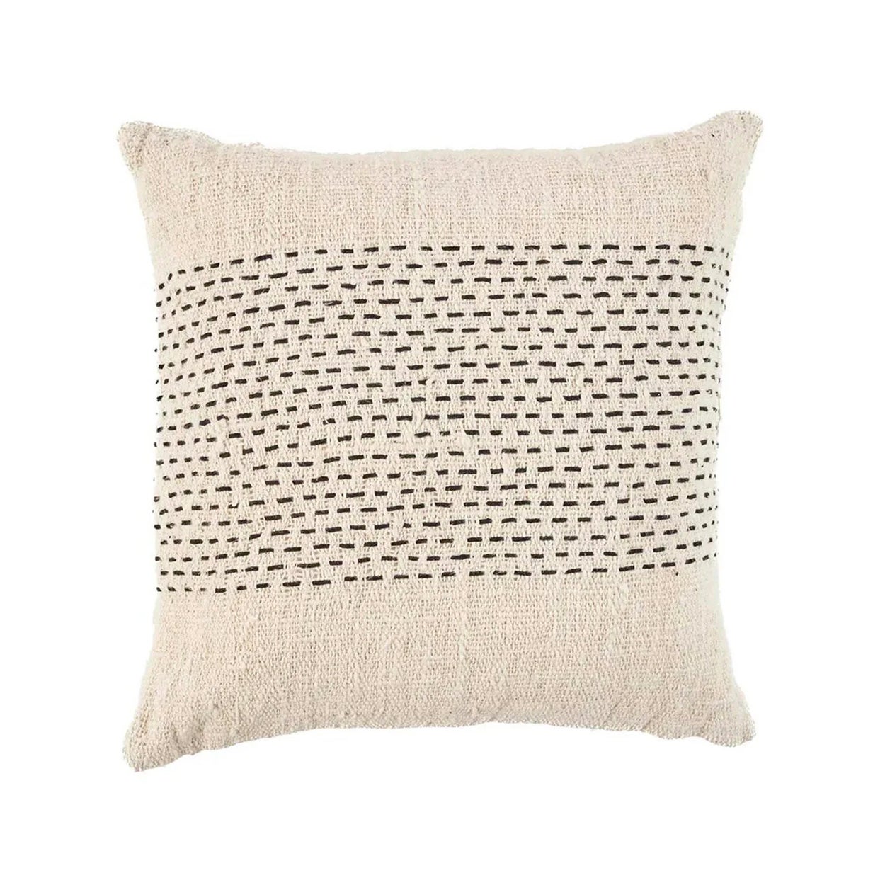 Federa Per Cuscino ABAKUHAUS 50x50 Cm Stile Industriale – Grigio Umber Con Griglia Forata – Stampata Fronte/retro – Cerniera – Poliestere Impermeabile