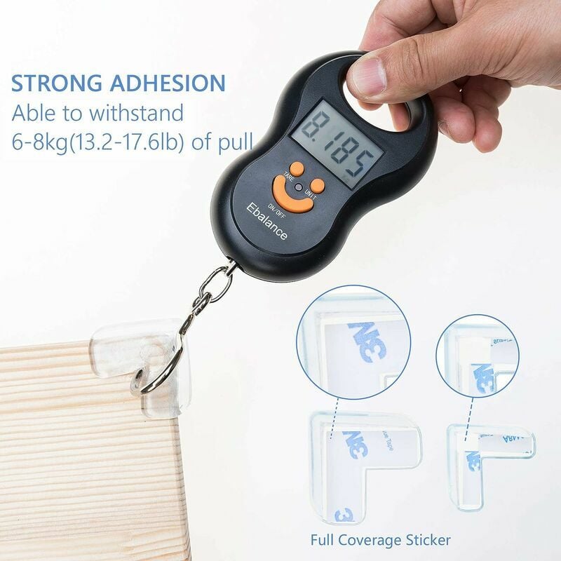 Set Di 12 Paraspigoli Per Mobili - In EVA Morbido, Adesivi, Per Sicurezza Bambini - Foto 12