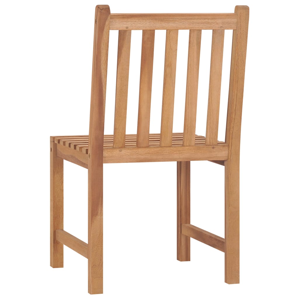 Chaises de jardin 8 pcs avec coussins Bois de teck massif 23 - 5