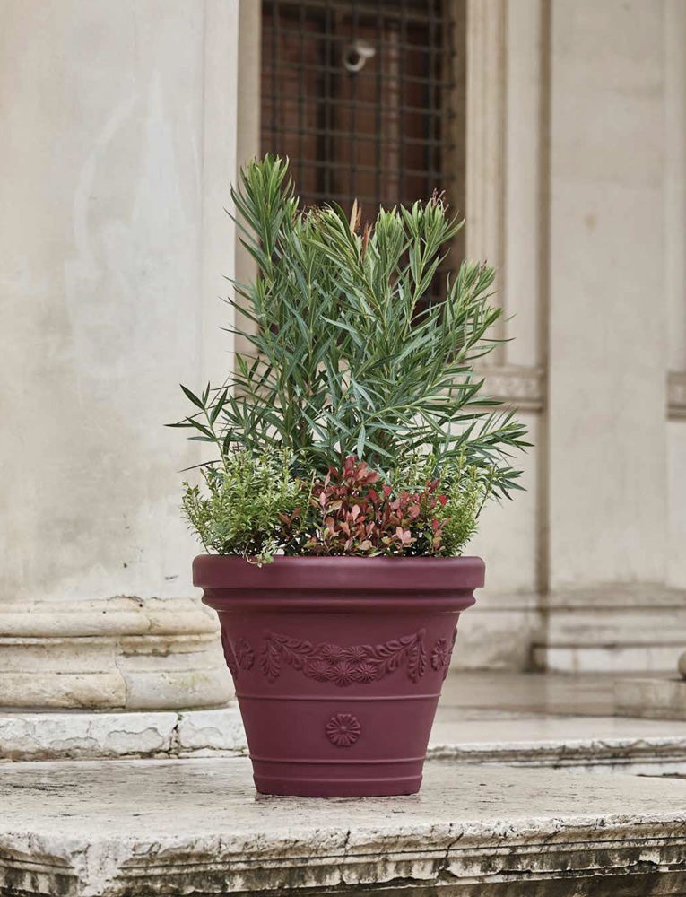 VF30A - VASO FESTONATO ANTICATO TERAPLAST CLASSIC 30CM - 2