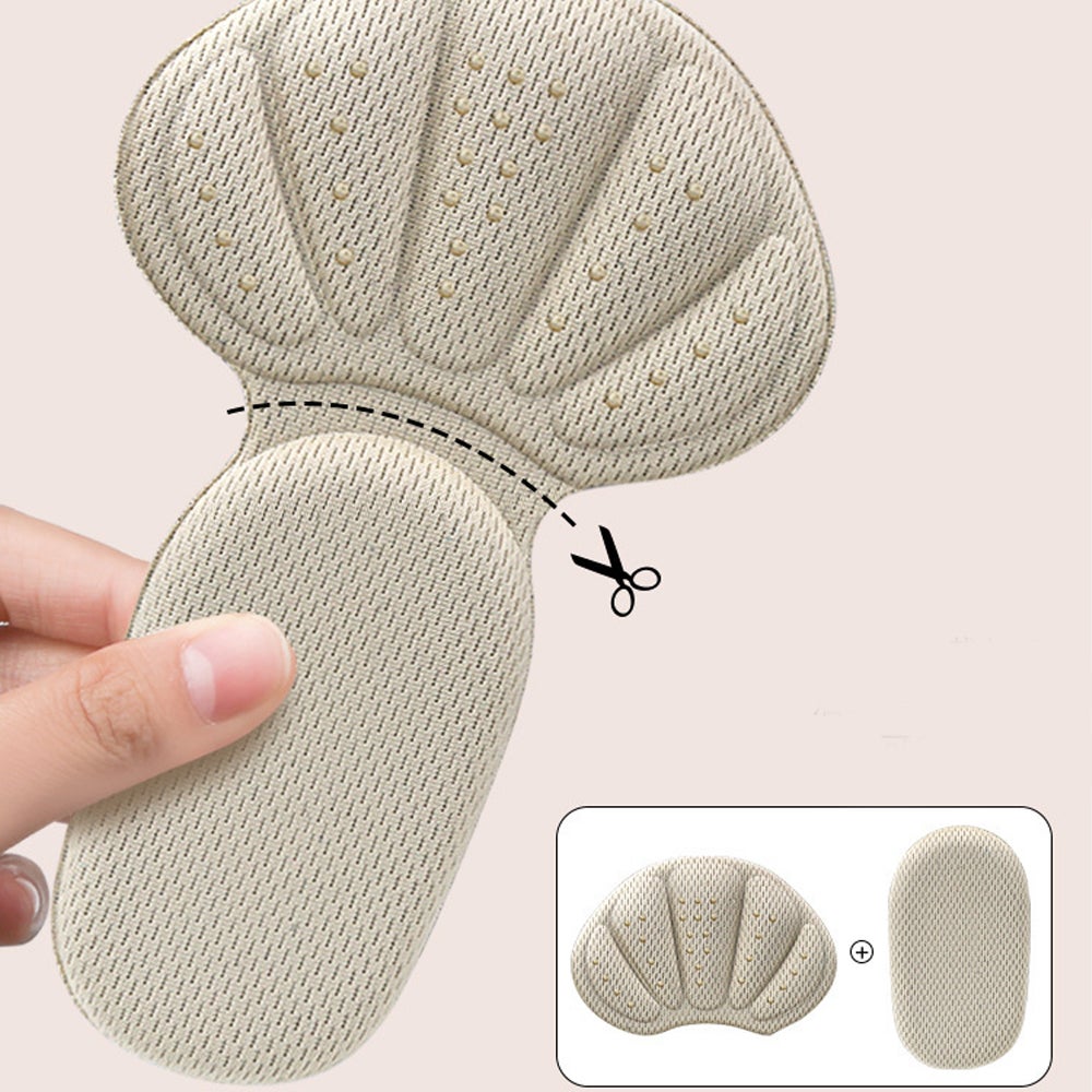 Coussinets De Talon, Lot de 4 Pads Talon en Mousse Épais et Respirant, Anti-Glisse et Anti-Frottement pour Chaussures Trop Grandes, Réducteur Confort - 7