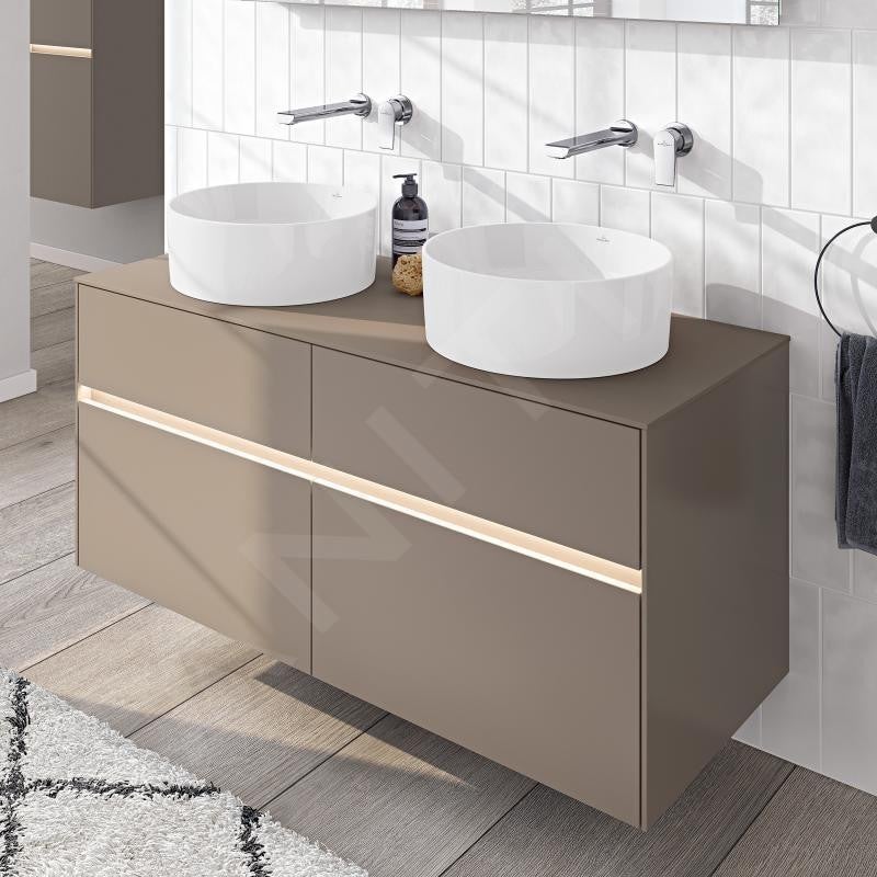 Vasque a poser ronde VILLEROY ET BOCH Collaro Stone White CeramicPlus - 6