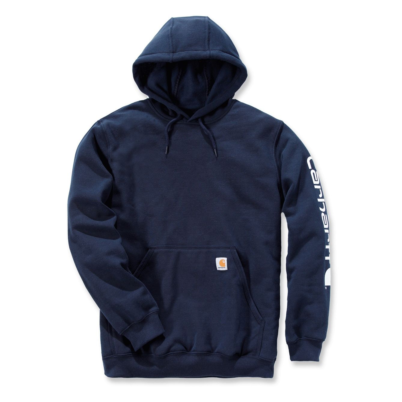 Sweat Midweight Sleeve Logo Hooded K288 Noir - Carhartt - Taille S - 3