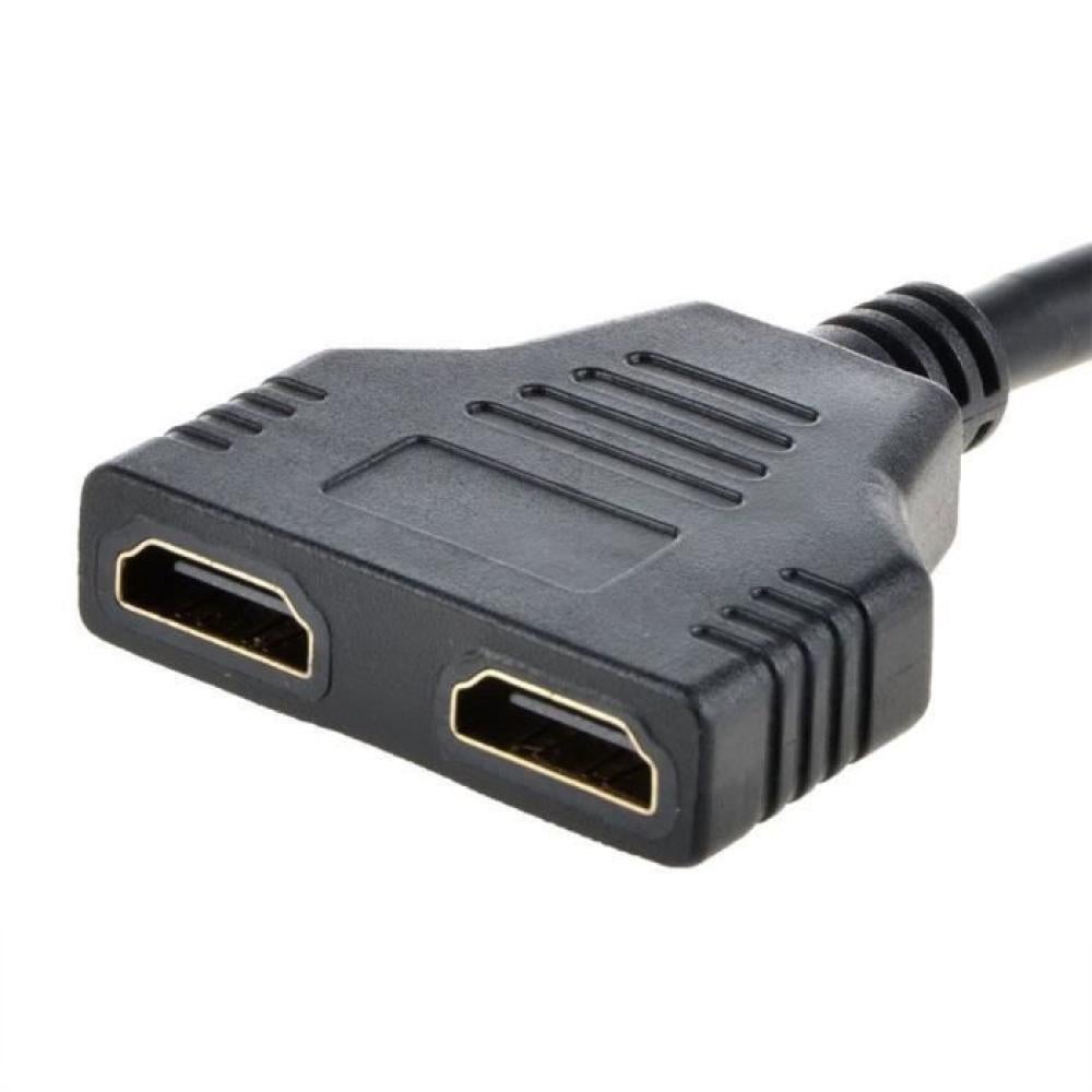 Splitter HDMI 1080P, 1 ingresso a 2 uscite, adattatore da HDMI maschio ...