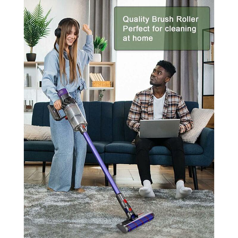 Brosse compatible avec accessoire aspirateur Dyson V10 V8 V7 V11 avec dégagement rapide pour nettoyer les tapis, sols, carrelages - 5