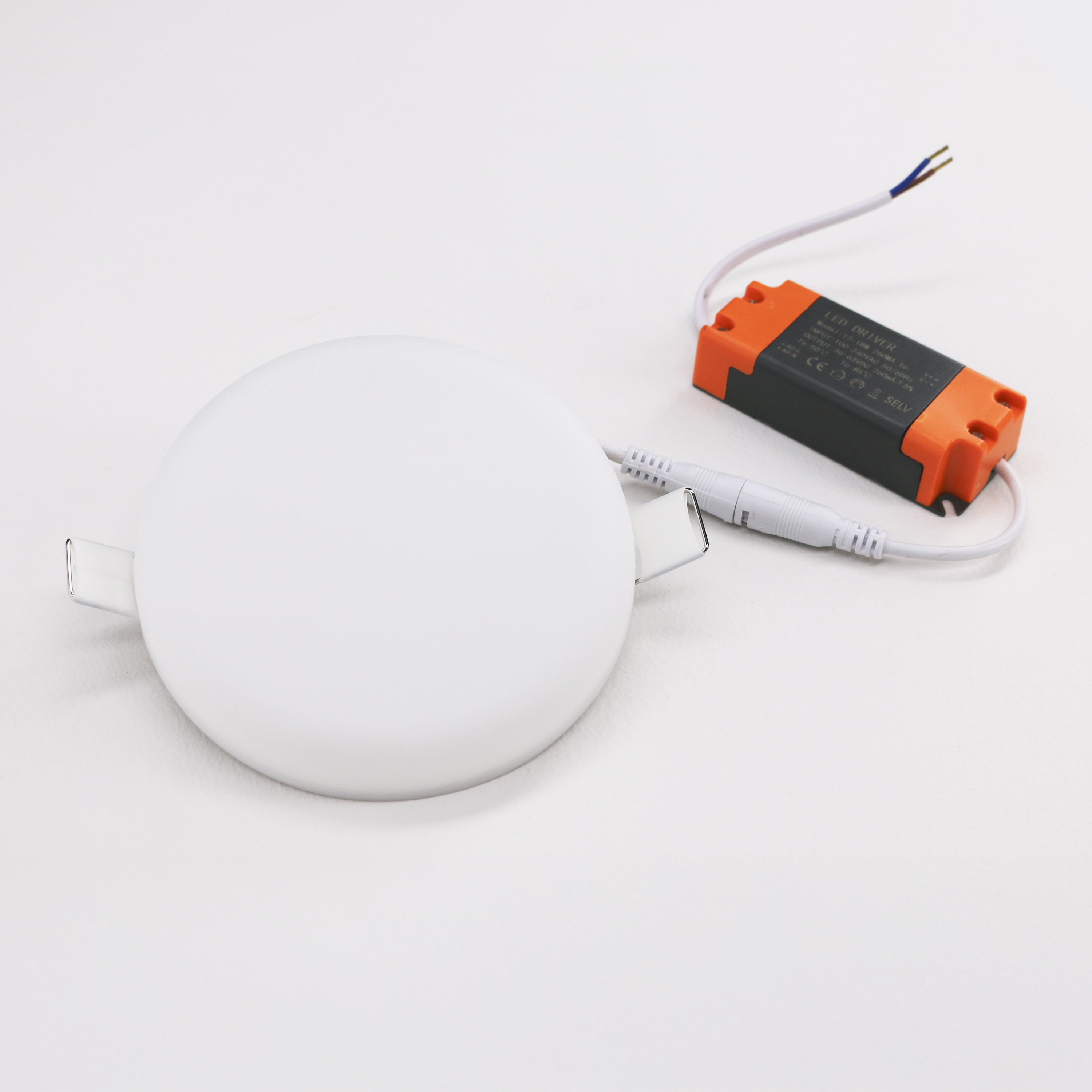 Forlight Wide 120mm - Downlight de teto de encastrar LED Branco, IP54 16.2W 4000K 270lm - 6