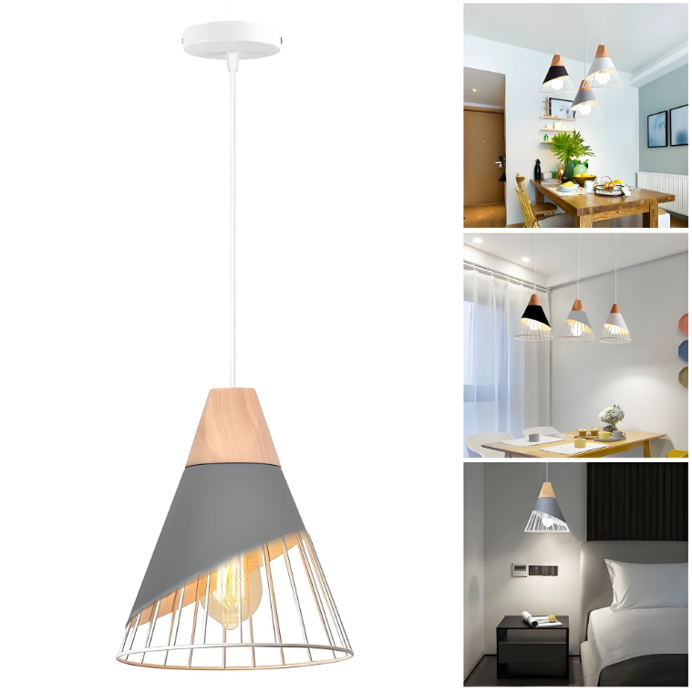 Lampa wisząca w stylu vintage, industrialny plafon z metalu, nowoczesny żyrandol, lampa wisząca do jadalni, kawiarni, restauracji, kuchni