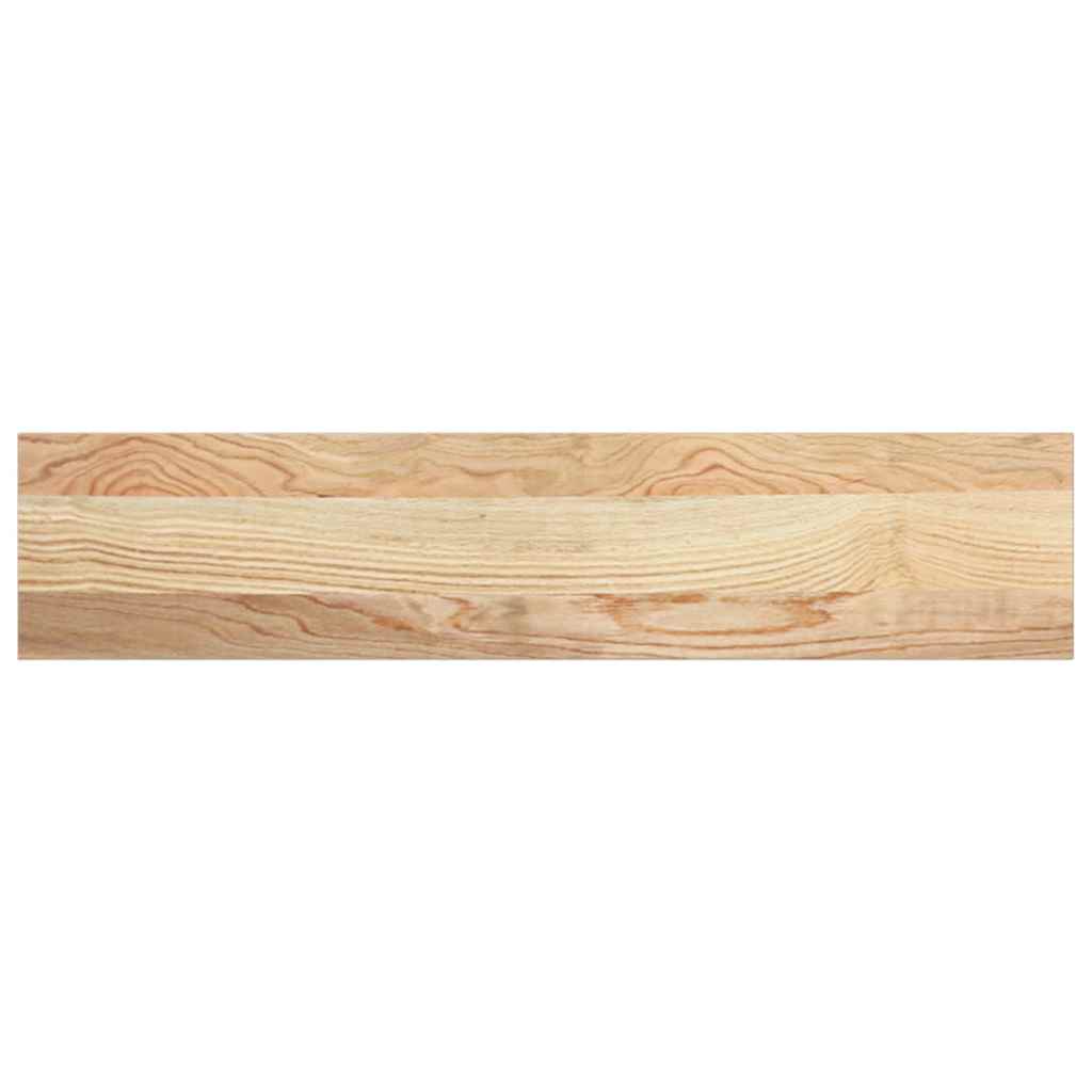 Appuis de fenêtre 2 pcs bois de chêne massif non traité - 6