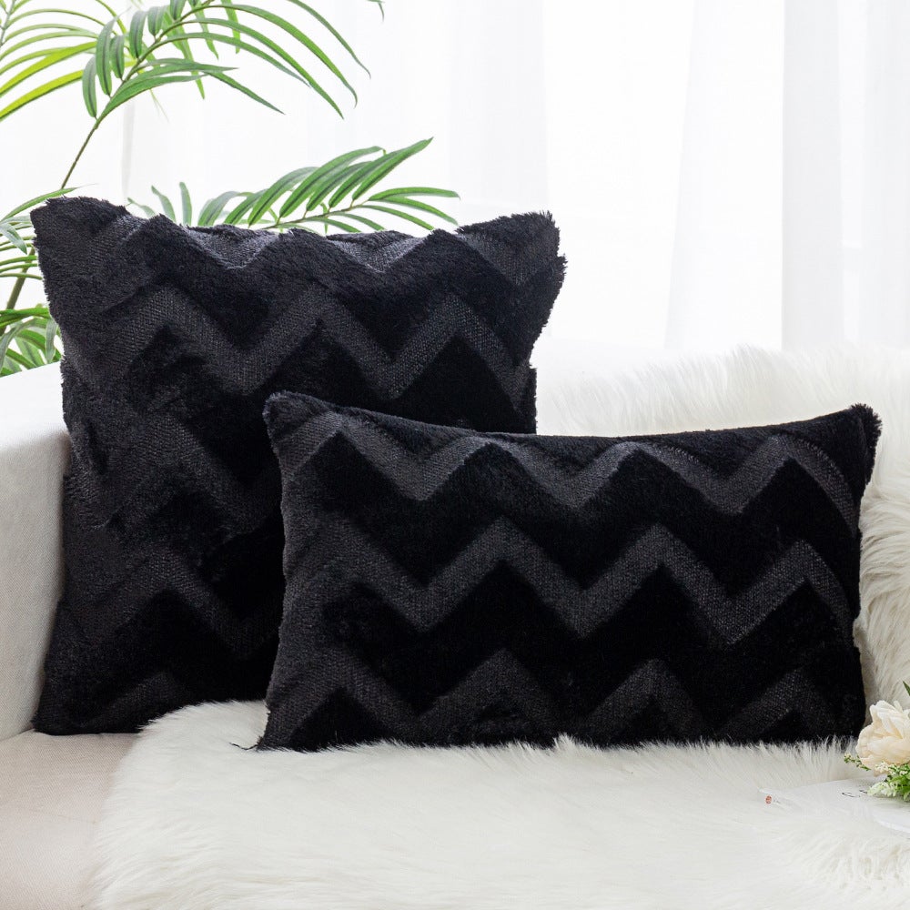 Lot De 2 Housses De Coussin Carrées Gothiques Corbeau Noir Pour