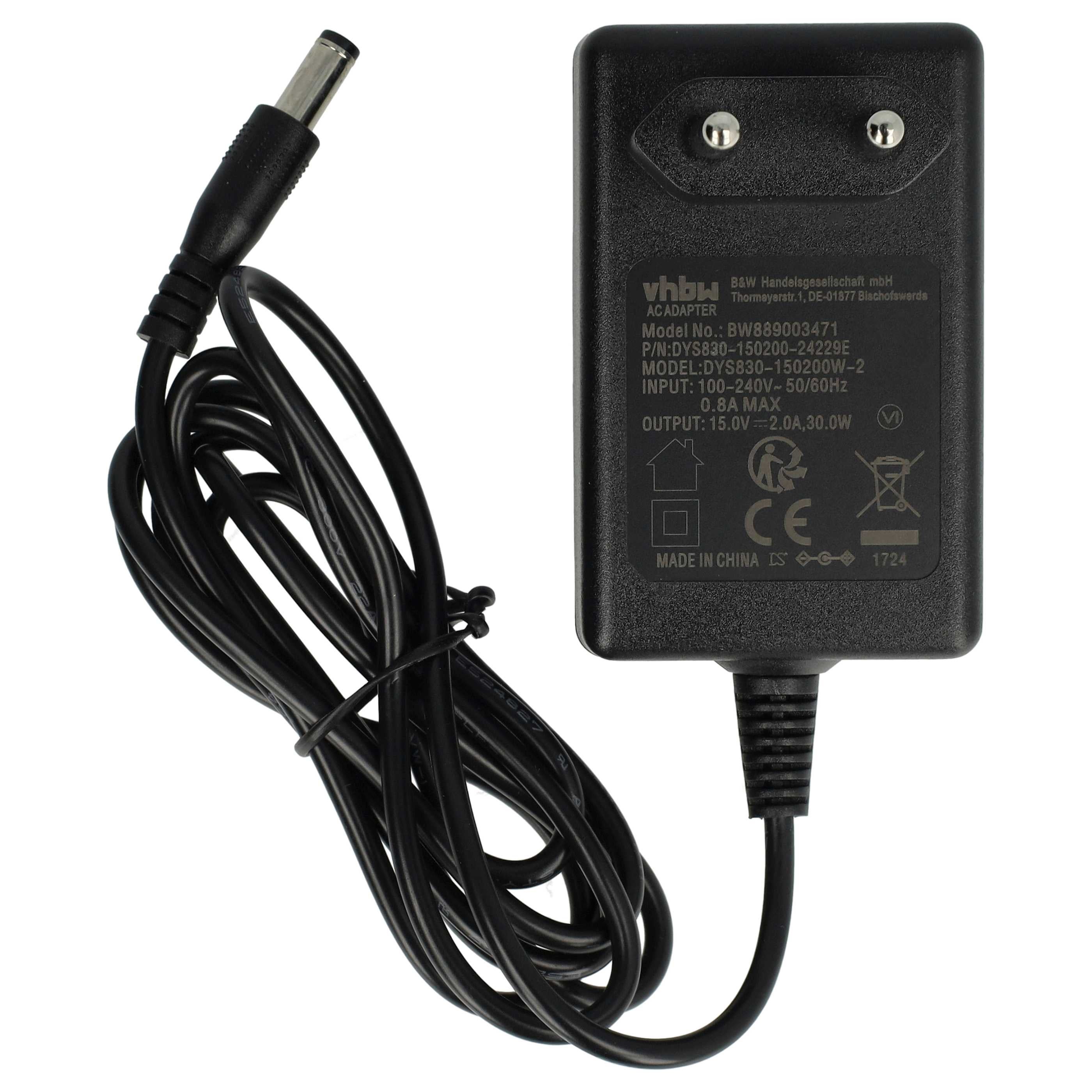 Mr!tech Alimentatore Compatibile Con Telekom Speedport, T-Sinus, Eumex, Bose SoundLink E Router Cisco/Netgear - 5