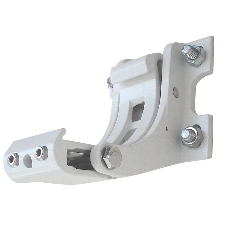 Zestaw 2 uchwytów ściennych do markizy T122, T123, adapter do montażu ściennego uchwytu ściennego ~ biały