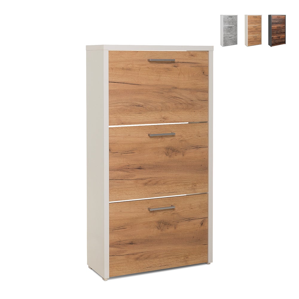 Milton & Oldbrook Armoire à Chaussures Prato Blanc - Maison