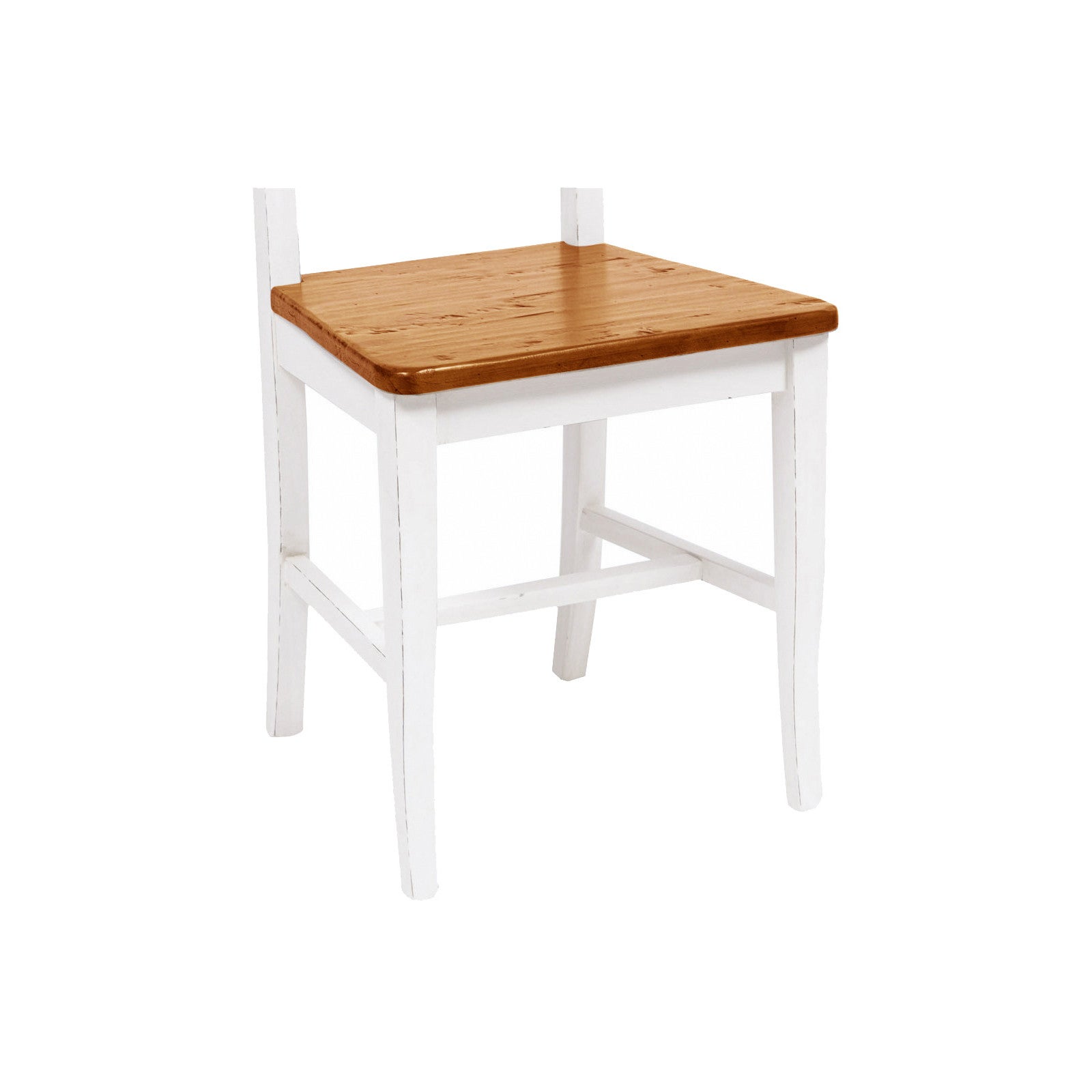 BISCOTTINI Chaise de Cuisine en Bois de Hêtre - Chaise avec Finition Antique - Chaise 1 Place pour Salle à Manger et Salon - 45x43x92cm - 4