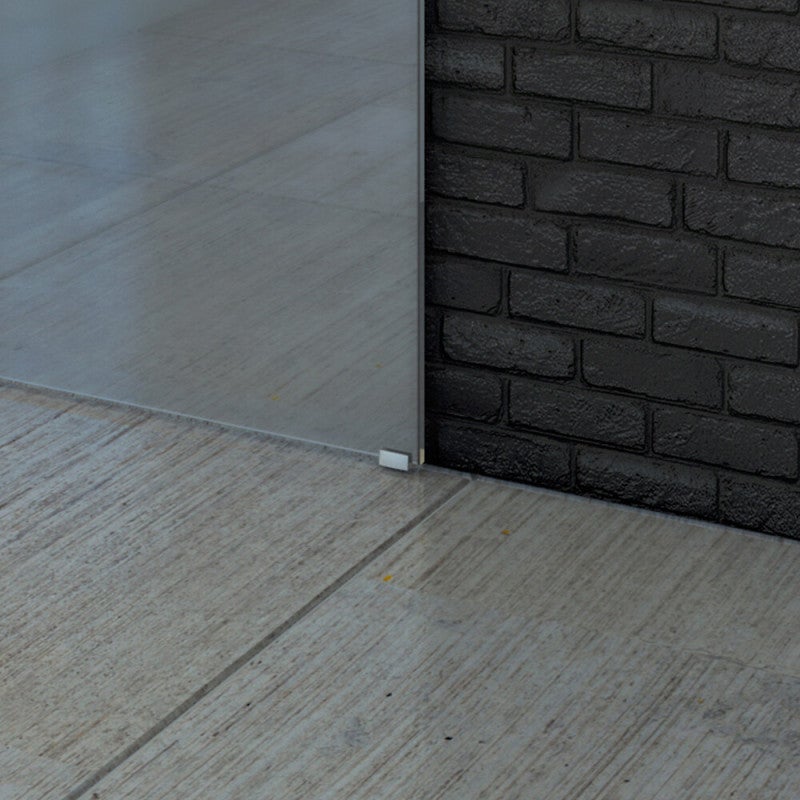 Guide bas réglable SLID'UP 190 pour porte en verre de 8 à 12 mm - 2