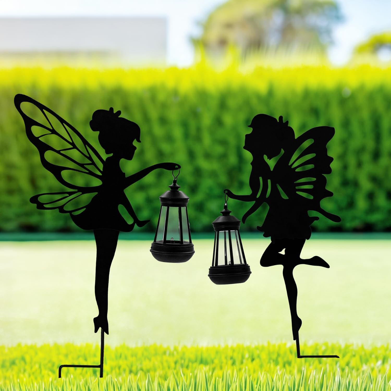Luci solari da giardino per esterni, lanterne solari da esterno in 2 pezzi con ganci e catene, luci solari da esterno impermeabili IP65 per patio | Leroy Merlin Luci solari da giardino per esterni, lanterne solari da esterno in 2 pezzi con ganci e catene, luci solari da esterno impermeabili IP65 per patio | Leroy Merlin