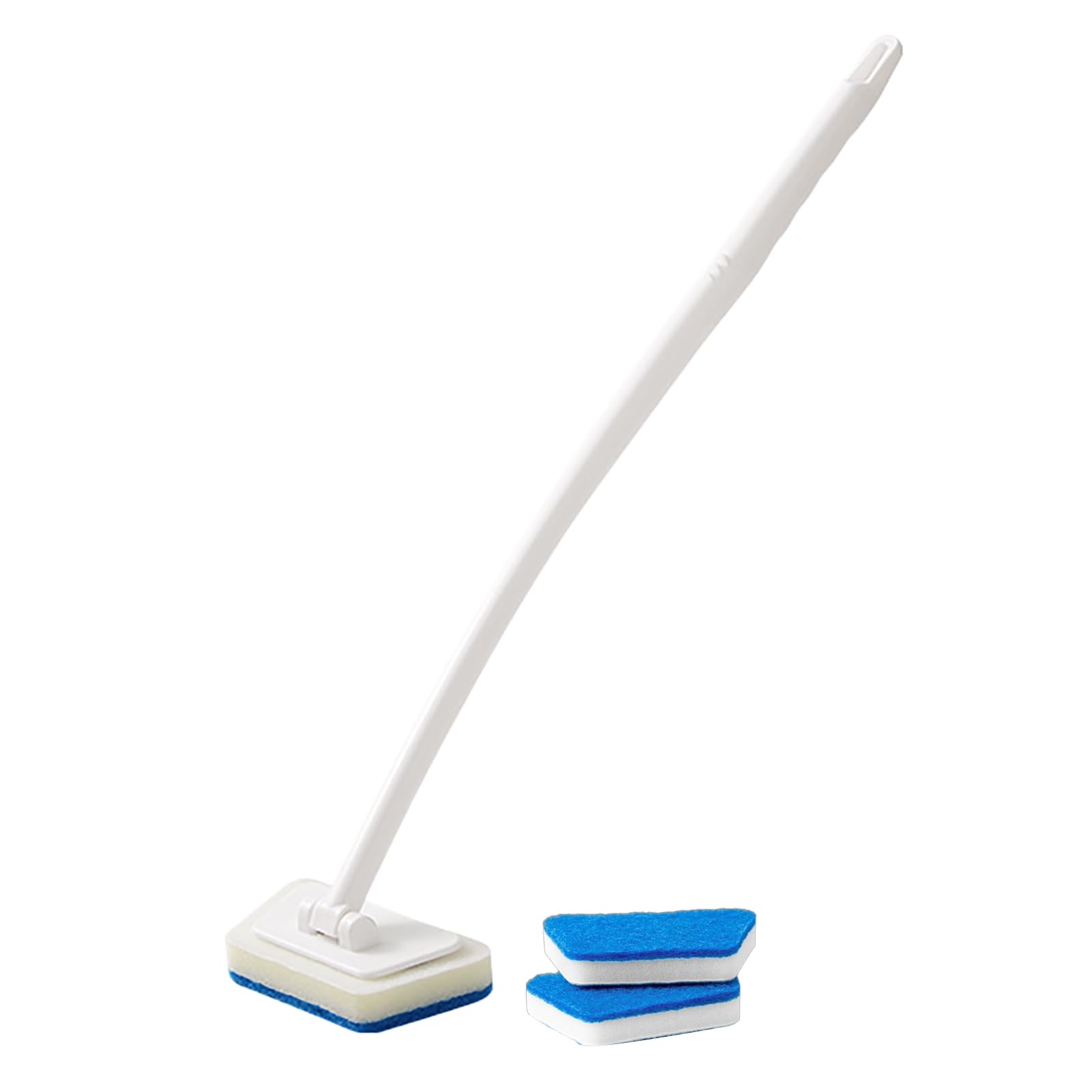 Lot de 3 brosses de nettoyage réglables en mousse avec long manche en plastique pour eau, bébé, bouteilles en verre (couleur aléatoire