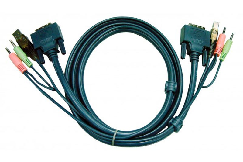 ATEN 2L-5303U Aten Cable KVM USB Con Audio Y SPHD 3 En 1 De 3 M