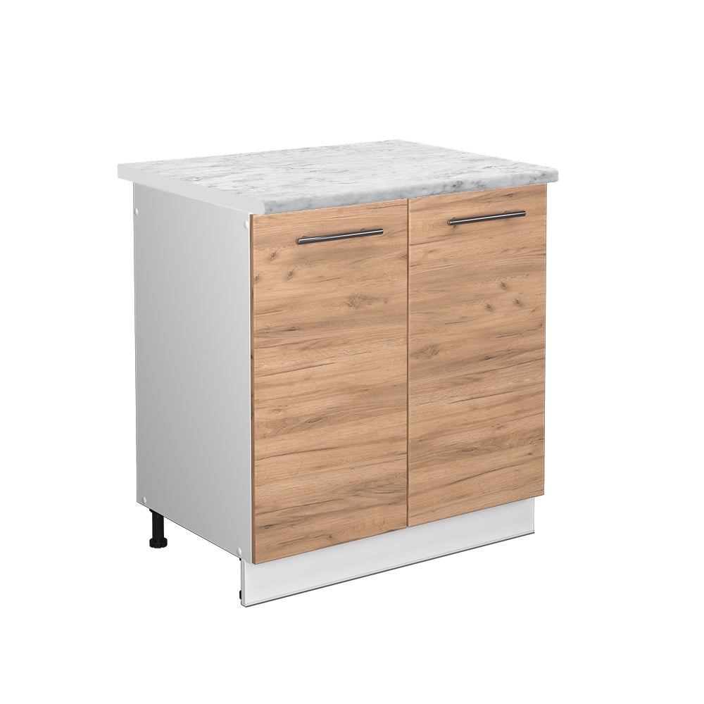 Vicco Szafka pod zlew Fame-Line, Złoty dąb energetyczny, 80 cm , BP Marmur